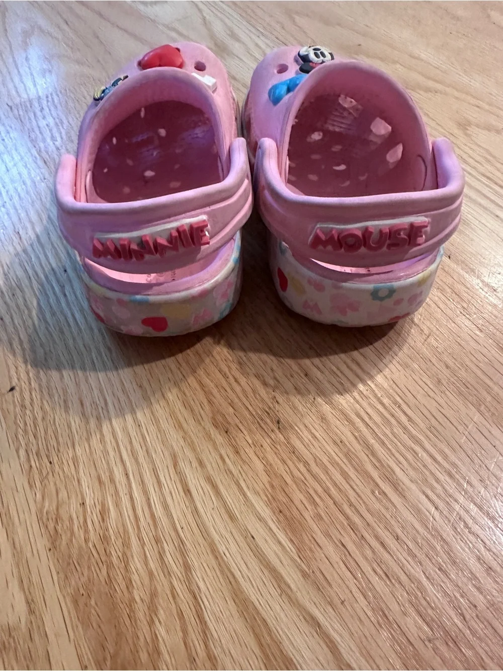 Minnie Mouse Crocs 5C